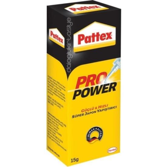  Pattex Pro Power Japon Yapıştırıcı Süper Hızlı 15 gr 