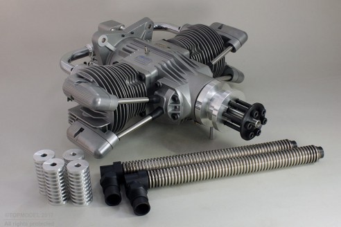 Saito FG-100TS 100cc Çift Silindir Benzin Motoru