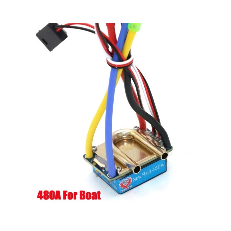 RC%20Tekne%207.2-14.8%20V%20480A%20ESC%20380/540/775%20Fırçalı%20Motor%20Hız%20Kontrol%20Cihazı%20Su%20Soğutmalı