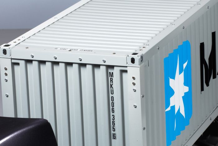 Tamiya 1/14 Maersk 40ft Container & Semi-Trailer (Demonte)
