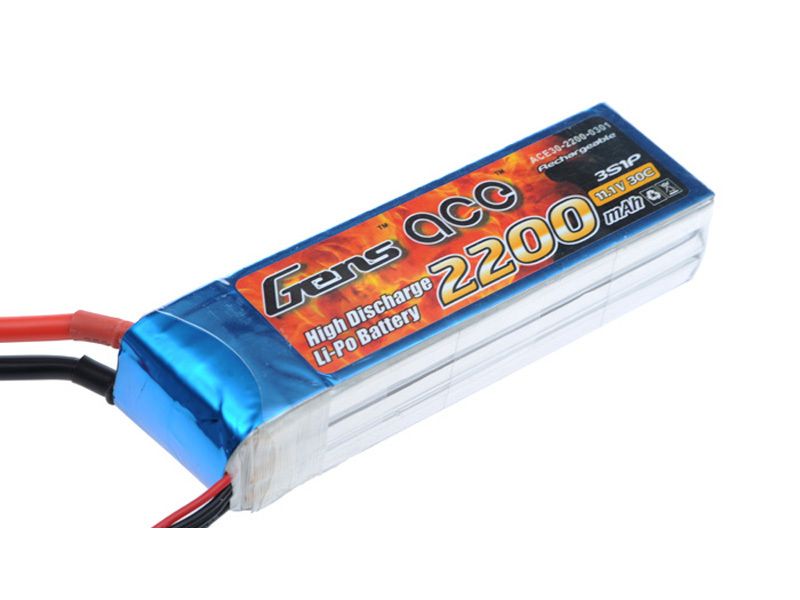 Gens%20Ace%2011.1V%202200mAh%2030C%203S%20Li-Po%20Batarya