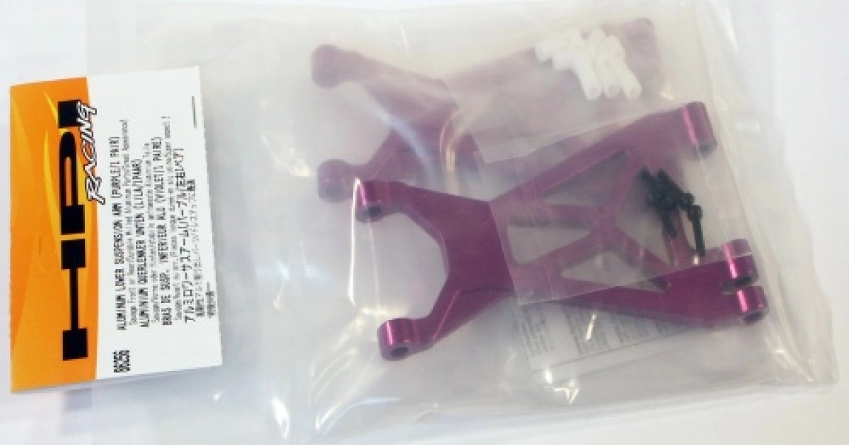 HPI%20ALUMINUM%20LOWER%20SUSPENSION%20ARM%20(PURPLE/1%20PAIR)%20