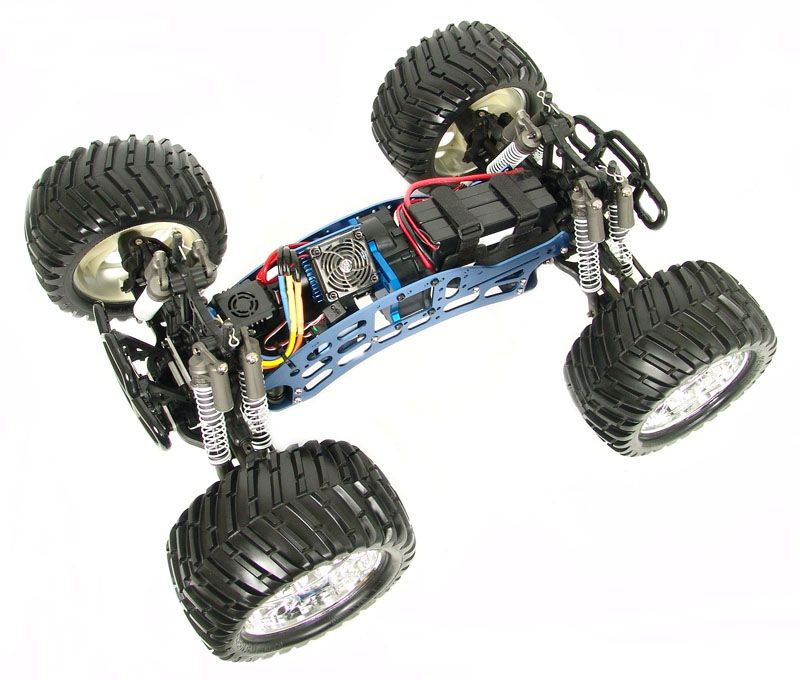 Cen GST-E 1/8 Elektrikli Monster Truck-Tranny II Modifiye Diff. İle (Batarya ve Şarj Aleti Hariç)