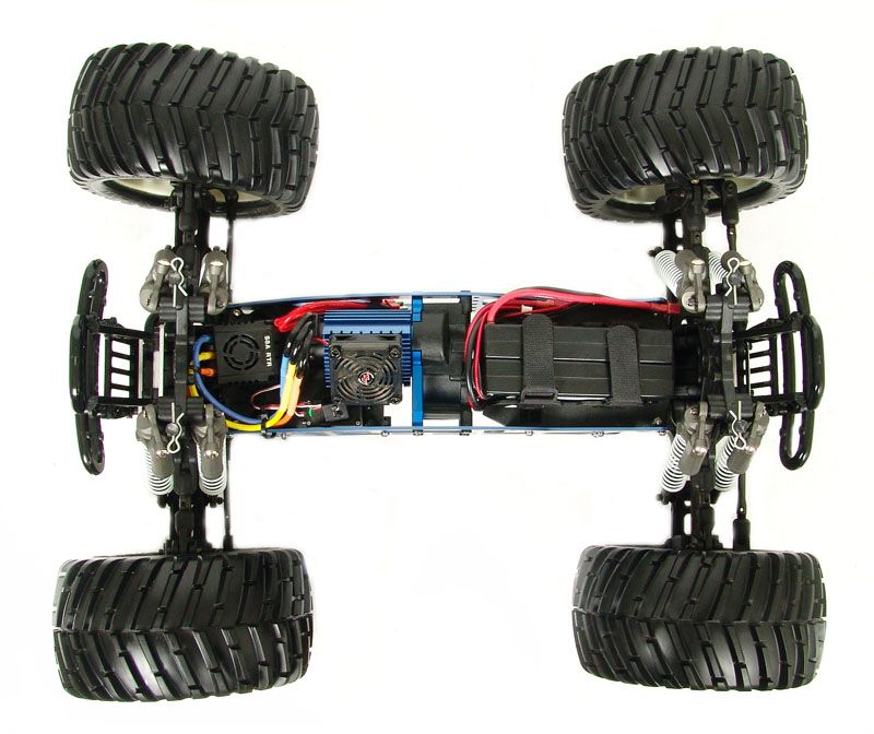 Cen GST-E 1/8 Elektrikli Monster Truck-Tranny II Modifiye Diff. İle (Batarya ve Şarj Aleti Hariç)