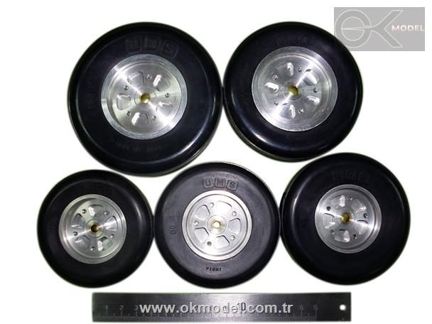 UMS%20Alüminyum%20Jantlı%20Tekerlek%2080mm