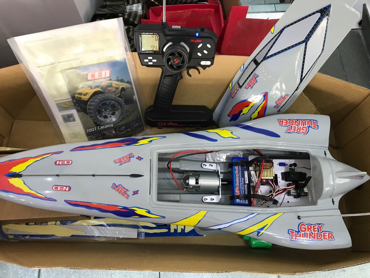 CEN Grey Thunder EP-775/RTR