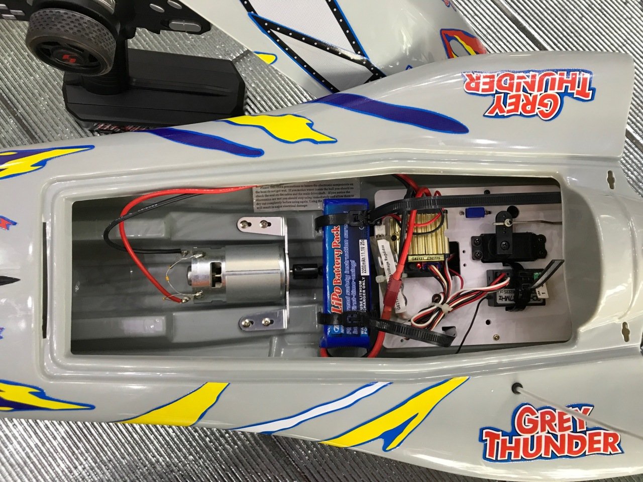 CEN Grey Thunder EP-775/RTR