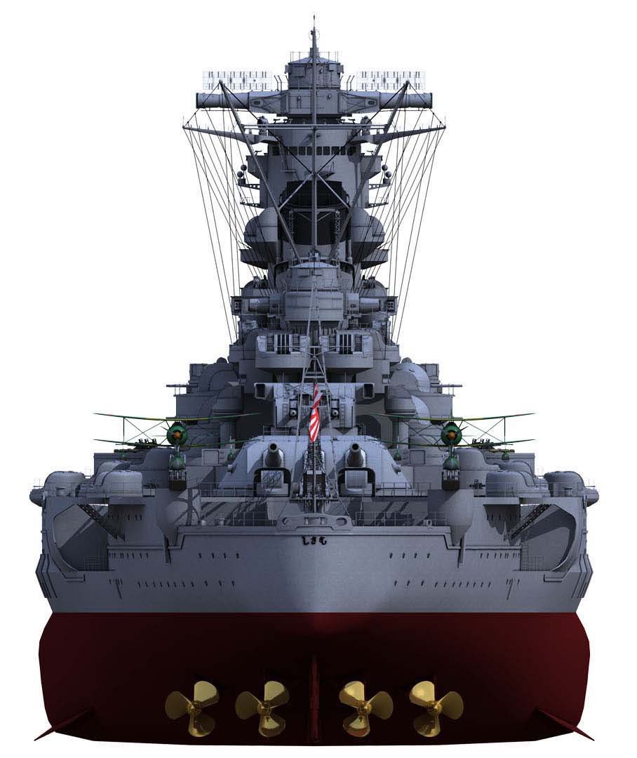 Doyusha 1/250 Musashi Savaş Gemisi
