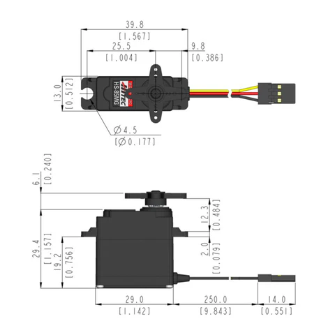 HS-85MG%20Micro%20Analogue%20Cored%20Servo%2021.9g%203.5kg/0.14s%204.8V%20-%206.0V%20