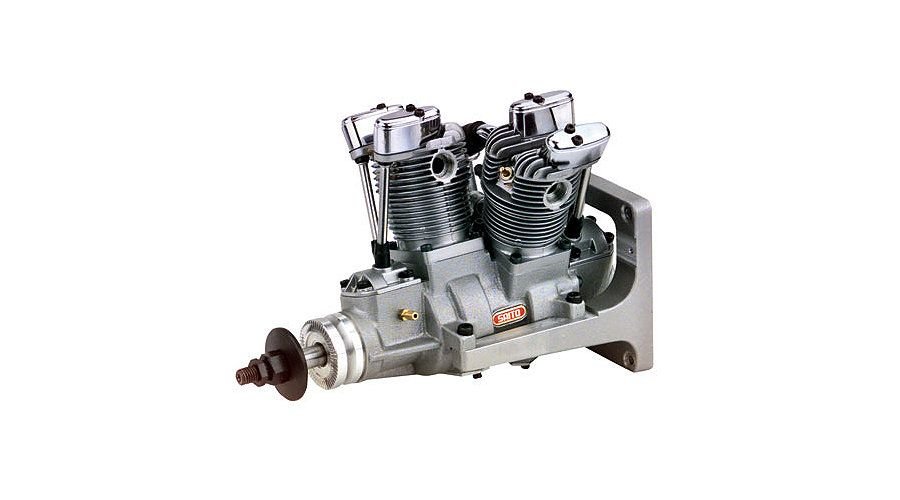 Saito FA-200Ti Çift Silindirli Nitro Uçak Motoru
