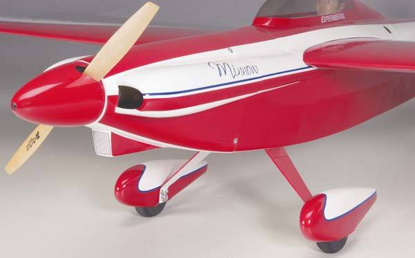 Great Planes Cosmic Wind Minnow .61-.91 Nitrolu ARF Uçak (Fiberglas Fuselage)