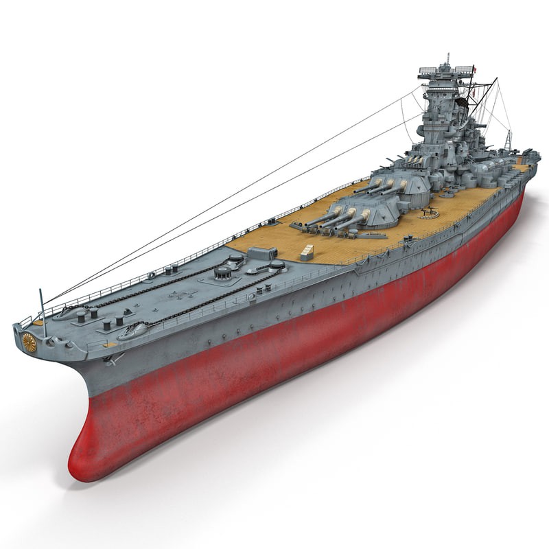Doyusha 1/250 Yamato Savaş Gemisi