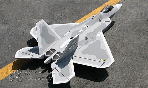 LXHM F-22 Raptor RTF 70mm Fan Motorlu Uçak