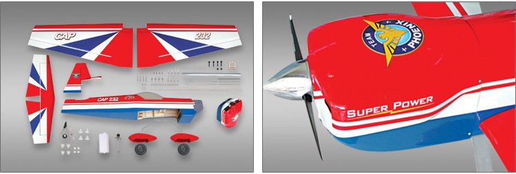 Phoenix CAP 232 50cc 2100mm Benzinli ARF Uçak