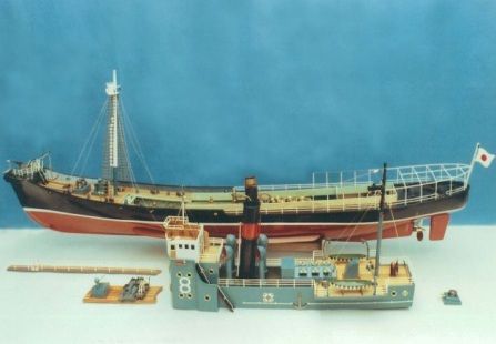 Saito%20Polar%20Star%201/50%20Ölçekli%20Buharlı%20Tekne%20Kiti