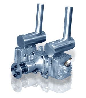 RCGF%20twin%20cylinder%20boxer%20gasoline%20engine%20with%20electronic%20ignition