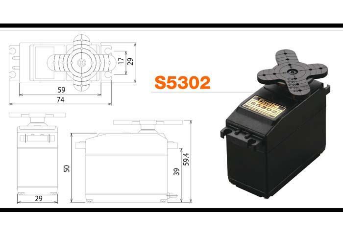 Futaba%20S5302%201/4%20Scale%20Servo%20for%20Large%20Models