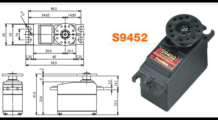 Futaba%20S9452%20Digital%20Servo%20(Coreless%20Motor)