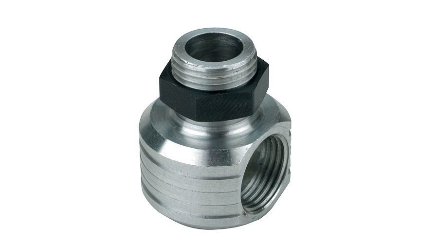 Saito%20SAI100Ti140%20Muffler%20Right%20Angle%20Adaptor%20w/A%20Nut%2050-80A%20-%20FA50,%2050GK,%2056,%2056GK,%2062a,%2062aGK,%2060T,%2090TS,%20100Ti,%20100T
