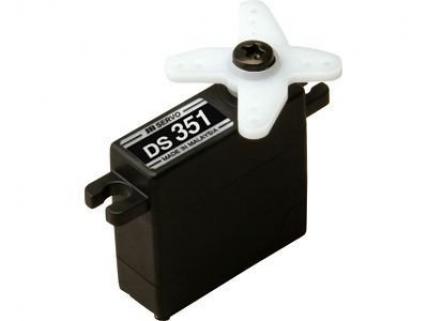 JR Propo DS351 Metal Dişlili Çift Rulmanlı FET/Dijital Micro/Mini Servo