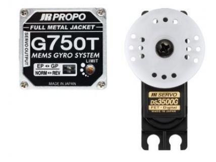 JR Propo Gyro Seti G750T+DS3500G (V500E İçin)