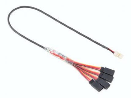 JR Propo XB1-CV4 PWM Converter Harness for XBus (4 Ports)