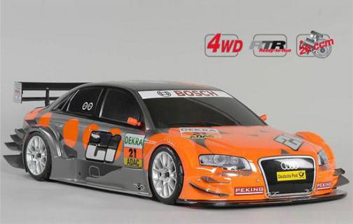 FG Modellsport Audi A4 DTM Albers Sportsline 4WD-530 Benzinli 1/5 On-Road RTR Araba // JR DSX3 Kumanda İle