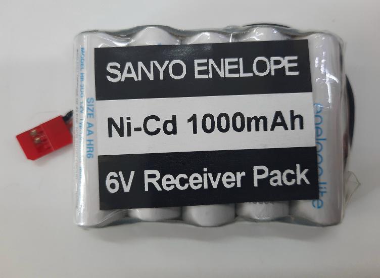 Sanyo Eneloop 1000Mah 6V Alıcı Bataryası