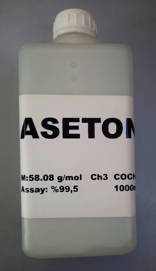 Aseton Temizlik Amaçlı %99.5 Saf 1Lt