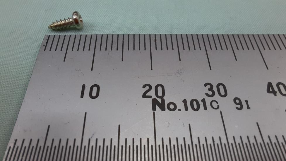 M 2 X 6mm - 50 pcs screws