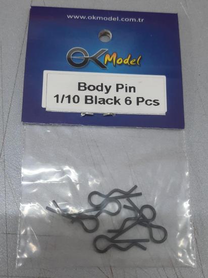 1/10 Body Pin black