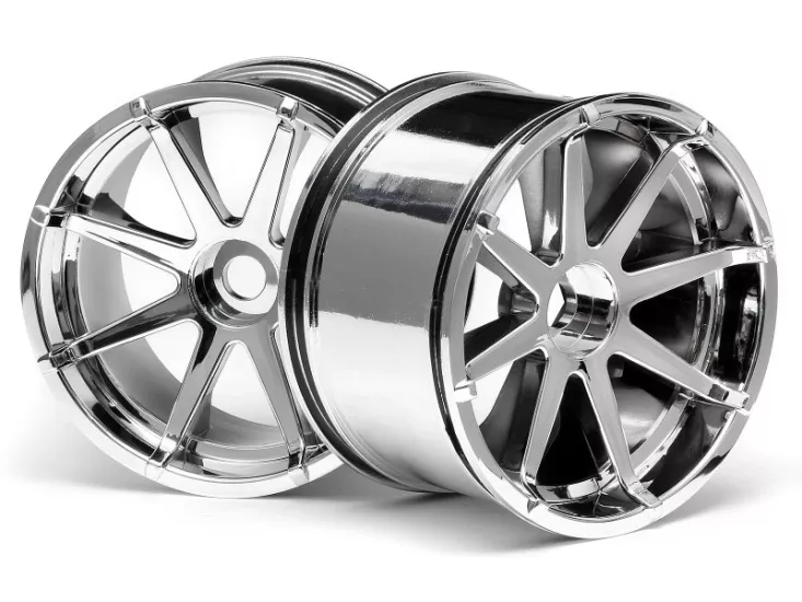 HPI BLAST WHEEL CHROME (115x70mm 7inch/2pcs)