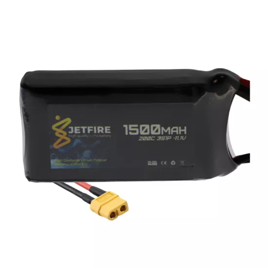 Jet Fire li-po 1500 mah 11.1V 3S 200C Racing Drone Battery