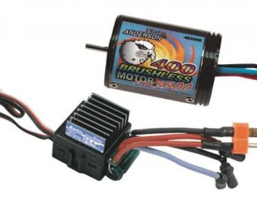 Anderson 25A ESC ve 4900KV Motor