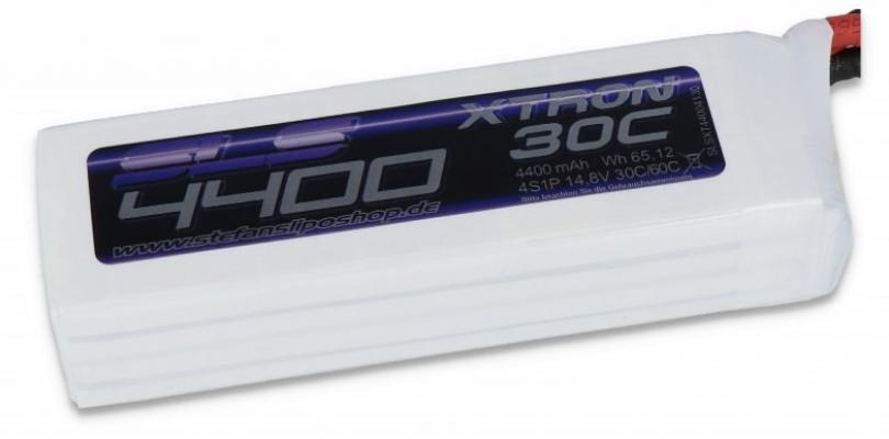 XTRON 4400MAH 4S1P 14.8 V 30C / 60C Lipo Batarya