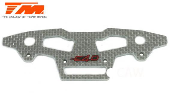 E4D-MF - Front Composite Upper Bumper - White