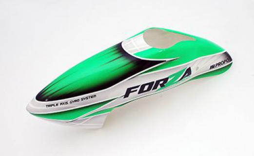 JR Propo FRP Painted Body-Green for Forza450
