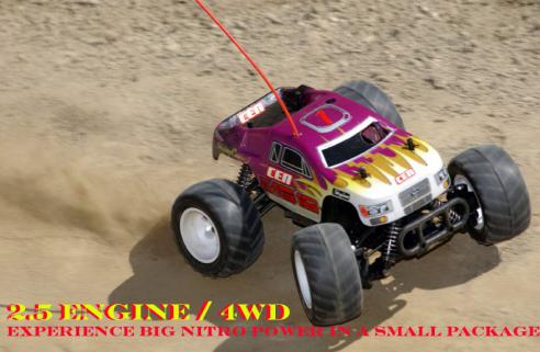 CEN MG16-MT 1/16 Nitrolu 4x4 RTR