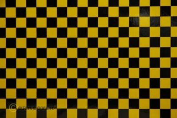 ORACOVER FUN 4 width: 60 cm length: 2 m yellow - black 