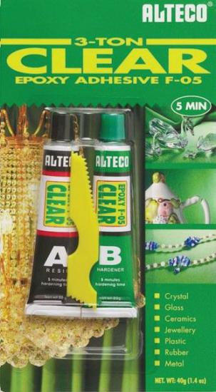 ALTECO Cm² 3Ton Epoxy 5min 20+20Gr A/B F-05