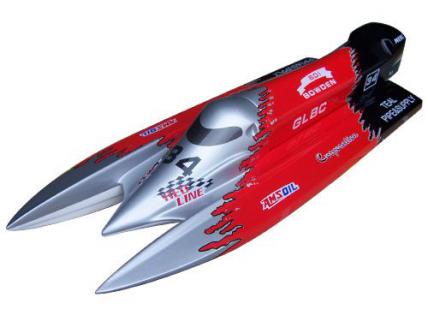 Vantex F-1 Power Boat 670BP (Silver,Red,Black) 67cm Brushless Tekne