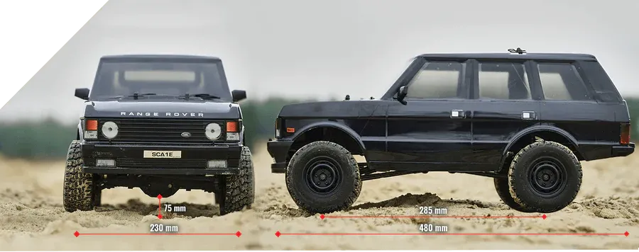 Carisma SCA-1E 1/10 2.1 Spec Range Rover 1981 RTR 4WD