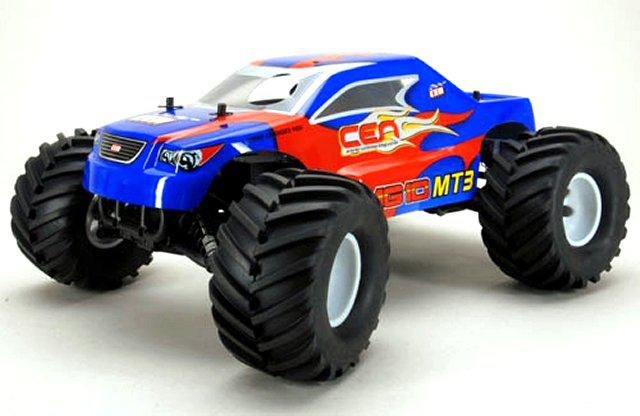 CENRACING MG10 MT3 1/10 Monster Truck W/3.0 Nitro Engine 