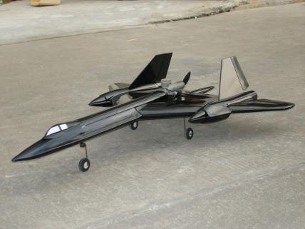 CY Model SR-71 Blackbird Nitro ARF Uçak Kiti
