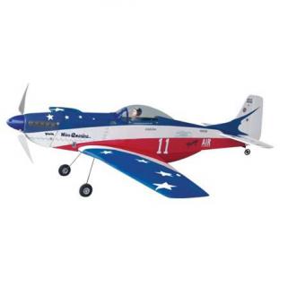 The World Models P-51 Mustang Miss America EP ARF Uçak (Outrunner Brushless Motor Dahil)