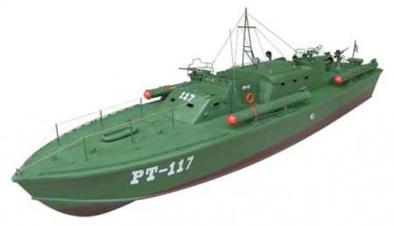 Vantex PT-117 Patrol Torpedo Boat 1.3mt Elektrikli RTR Tekne