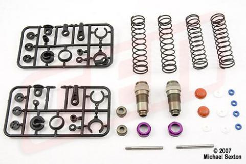 CEN Alum. Shocks (77) for Buggy/Rally (Upgrade for FF0222) (1x2)