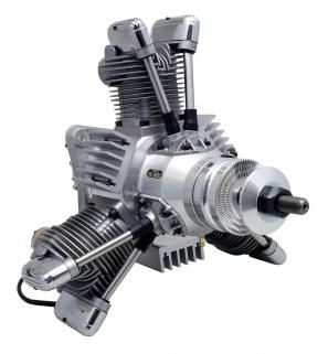 Saito FG-90R3 90cc 3 Silindir Radial Benzin Motoru