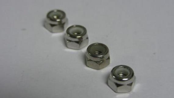 M4 inox stopnut stainless steel 6pcs