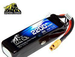 11.1v 3S 25C 2200 MAH LEOPARD BATARYA